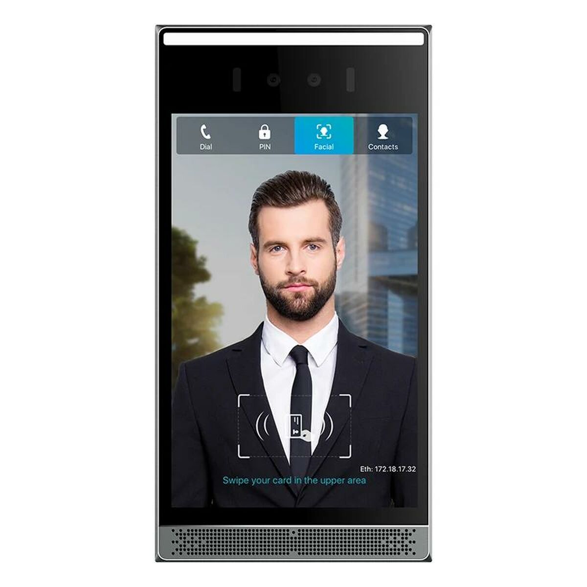 Smart interntelefon med video Fanvil i68 Grå - 2