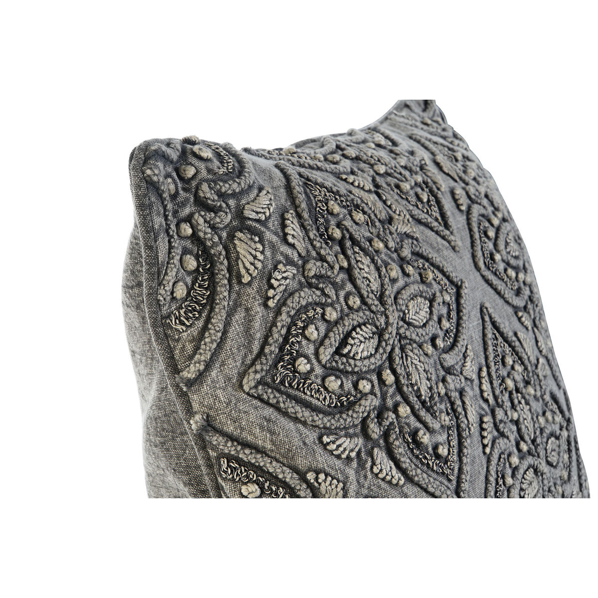 Kudde Home ESPRIT Ljusgrå 50 x 15 x 50 cm - 4