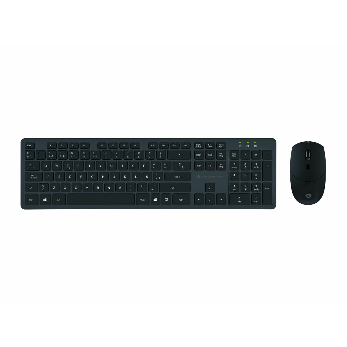 Trådlöst Tangentbord och Mus Conceptronic Orazio
