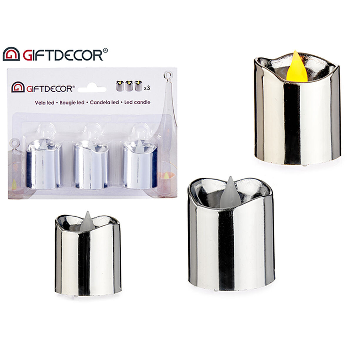 LED Ljus Gift Decor - 2
