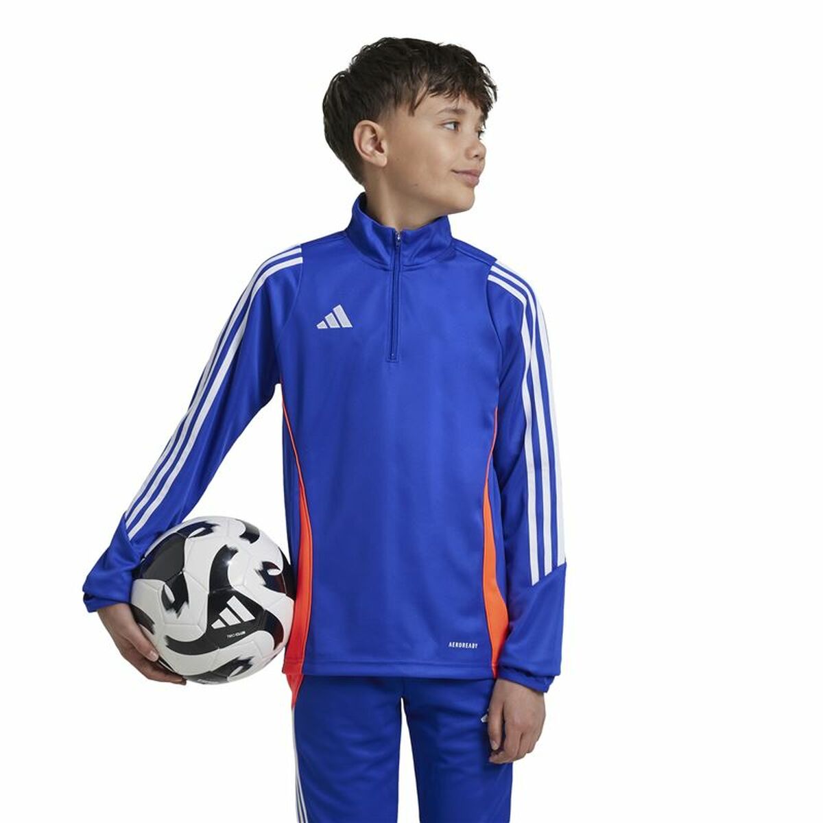 Tröja utan huva Adidas Tiro24 Blå - 2