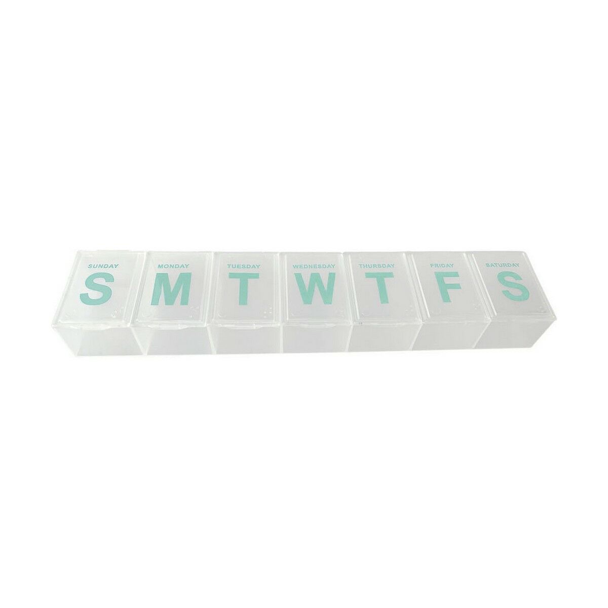 Veckodoseringsask 22,8 x 4,8 x 2,5 cm  (36 antal) - 2