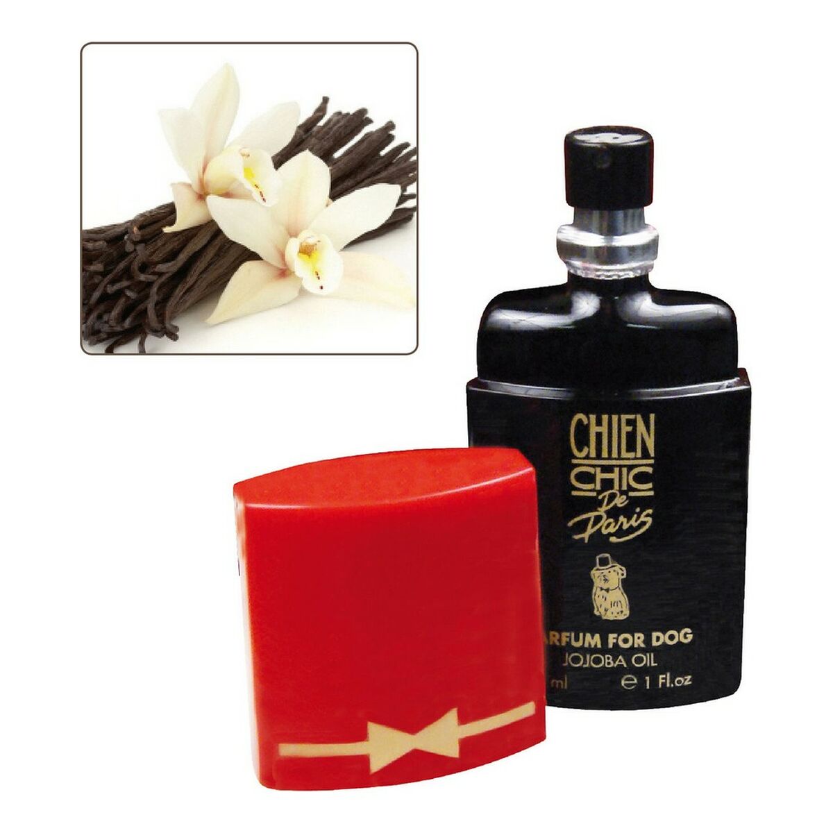 Husdjursparfym Chien Chic Hund Med vaniljsmak (30 ml) - 2