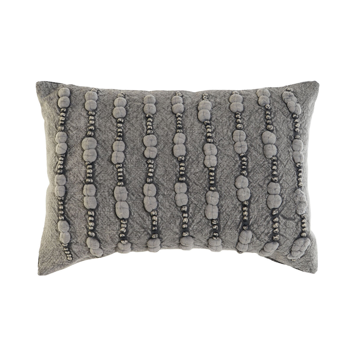 Kudde Home ESPRIT Ljusgrå 50 x 15 x 30 cm