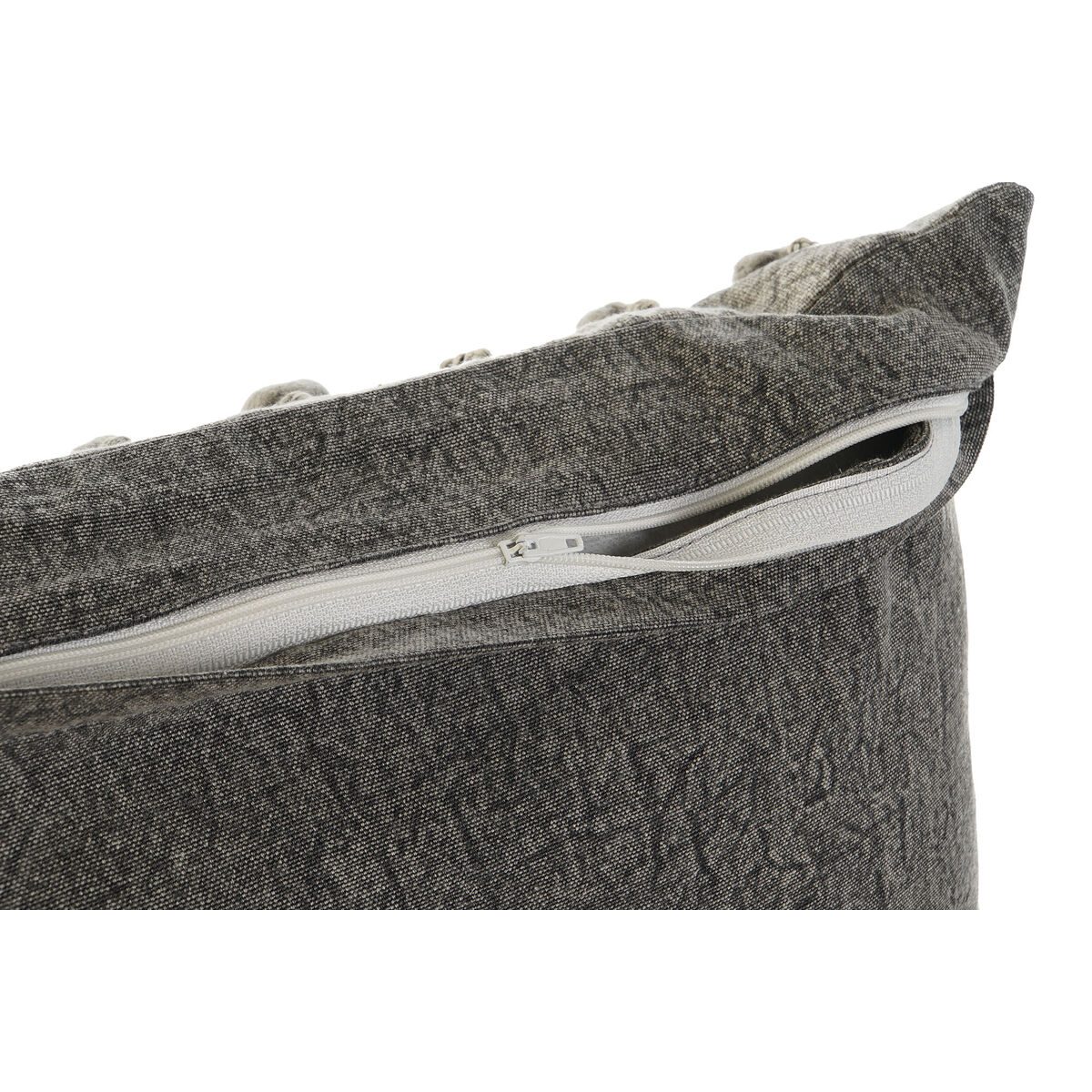 Kudde Home ESPRIT Ljusgrå 50 x 15 x 30 cm - 2