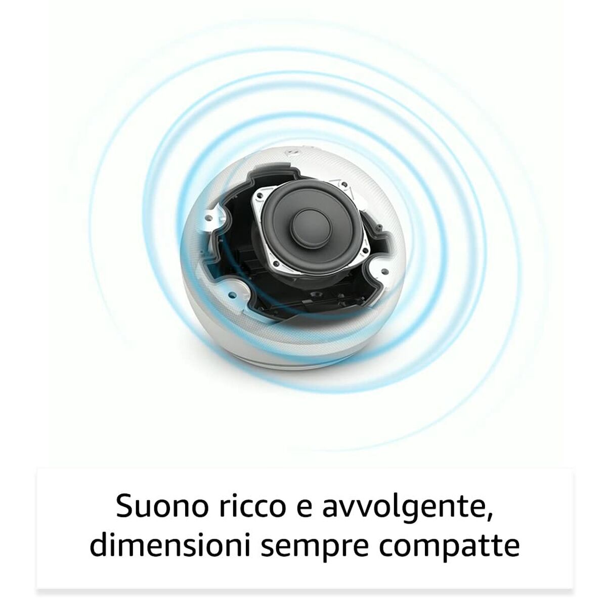 Bärbar Bluetooth Högtalare VARIOS ECHO DOT 5 BLAN Vit - 7