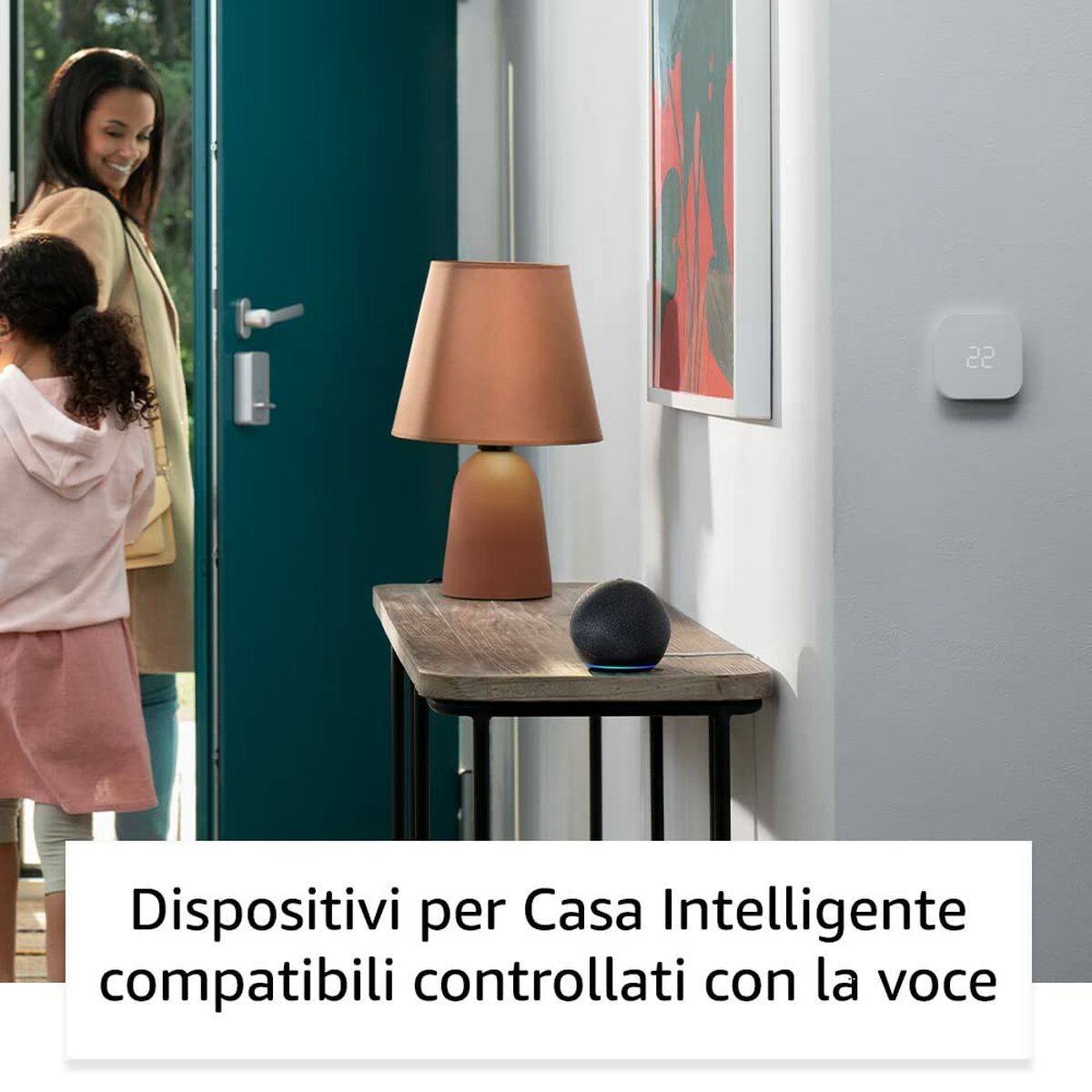 Bärbar Bluetooth Högtalare VARIOS ECHO DOT 5 BLAN Vit - 2