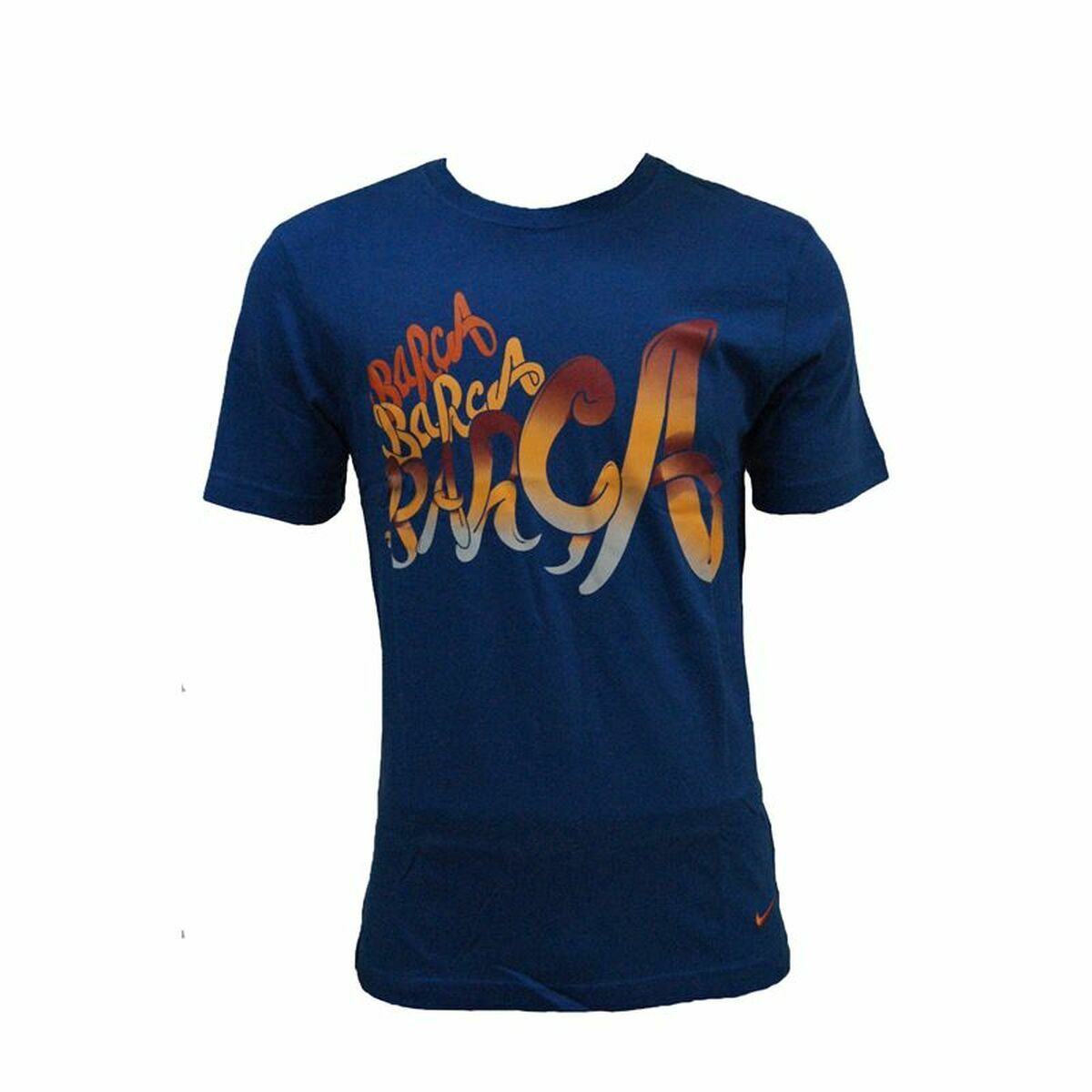 T-shirt med kortärm Herr F.C. Barcelona Core Tee Blå - 2