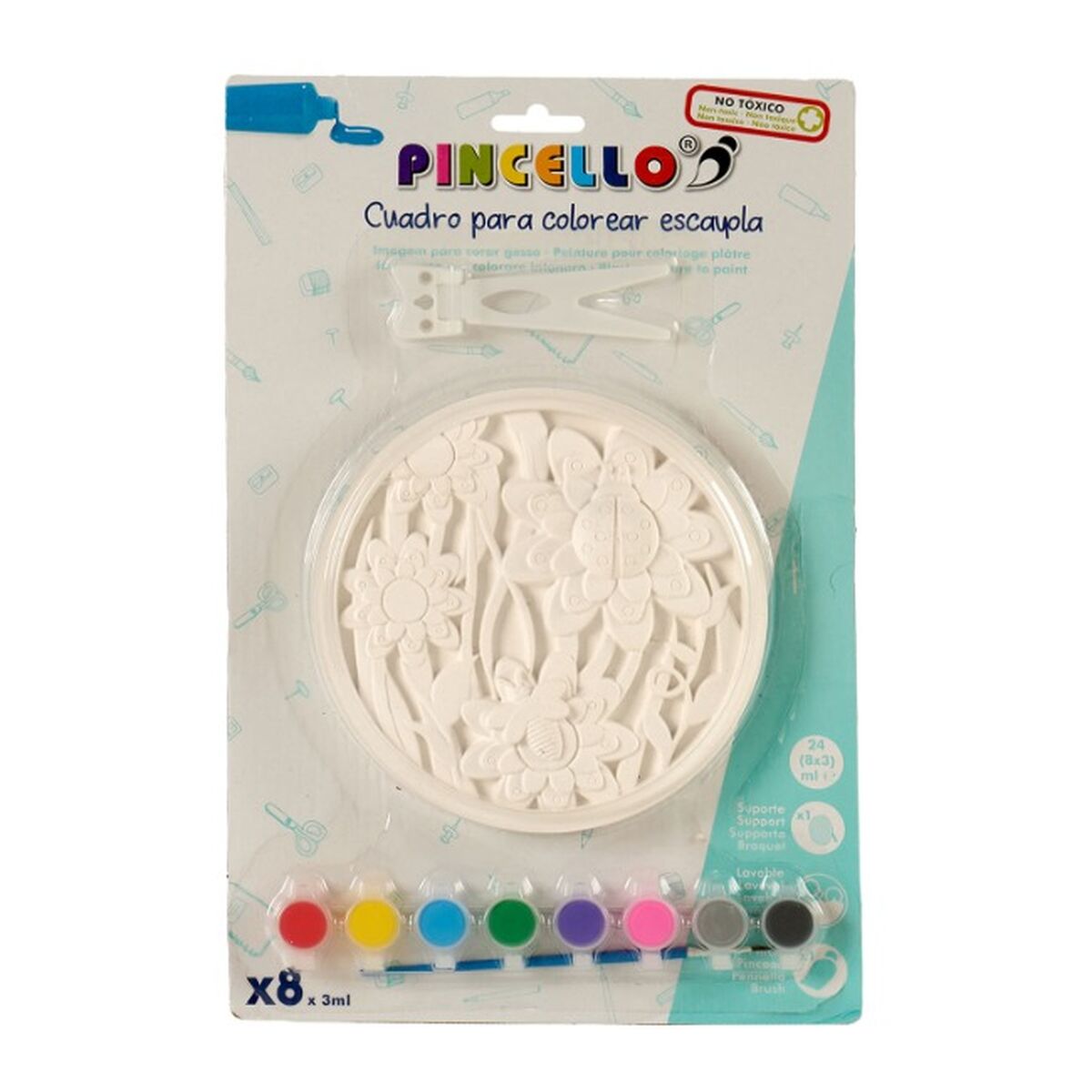 Craft Game Tavla Plåster 3,5 x 38 x 25 cm (18 antal) - 5