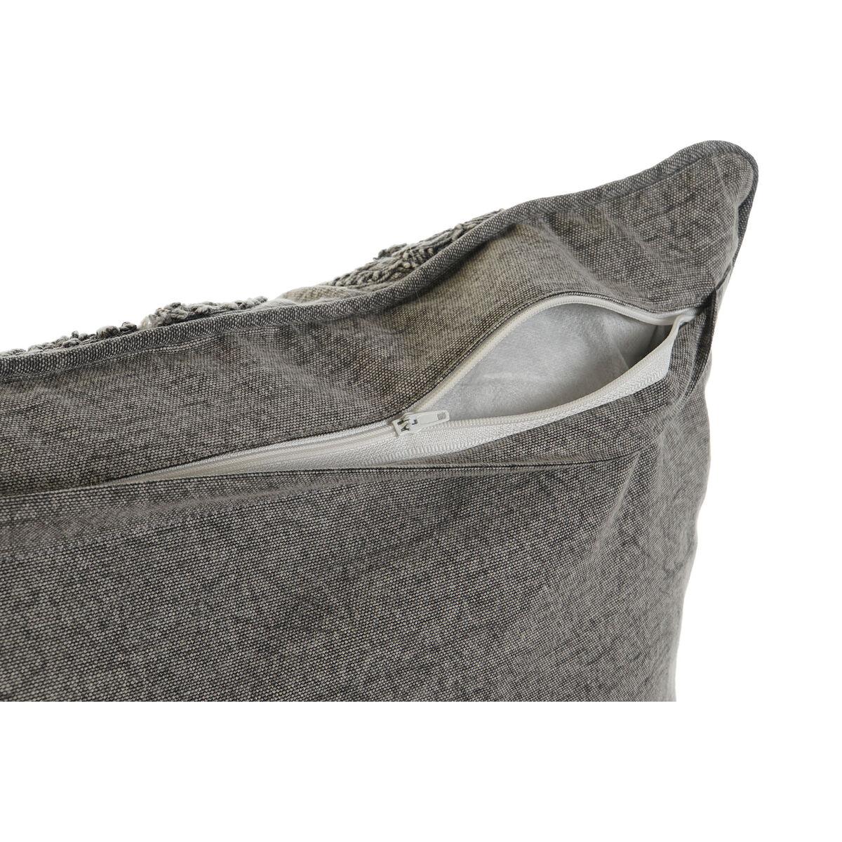Kudde Home ESPRIT Ljusgrå 50 x 15 x 50 cm - 2