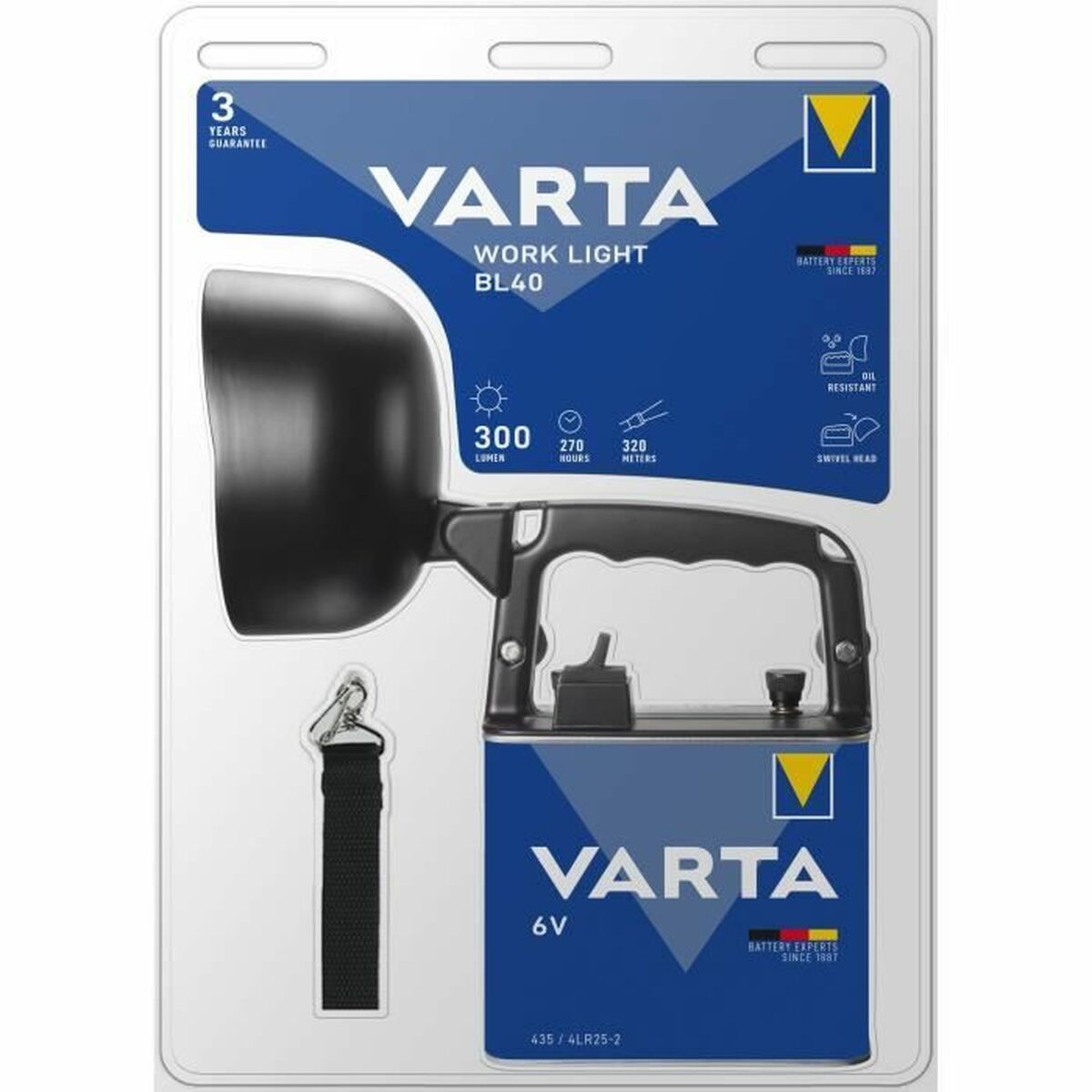 Floodlight/Projektorlampa Varta Work Flex Light BL40 4 W 300 Lm - 2