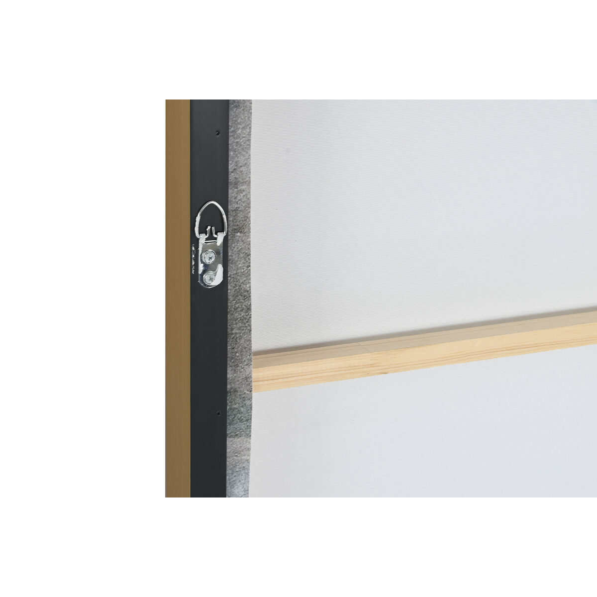 Kanvas Home ESPRIT Grön Grå Gyllene Abstrakt 103 x 4,5 x 143 cm (2 antal) - 4