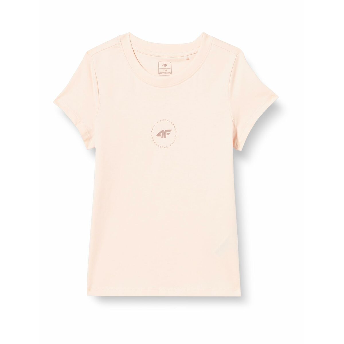 Barn T-shirt med kortärm 4F F0817 Kräm
