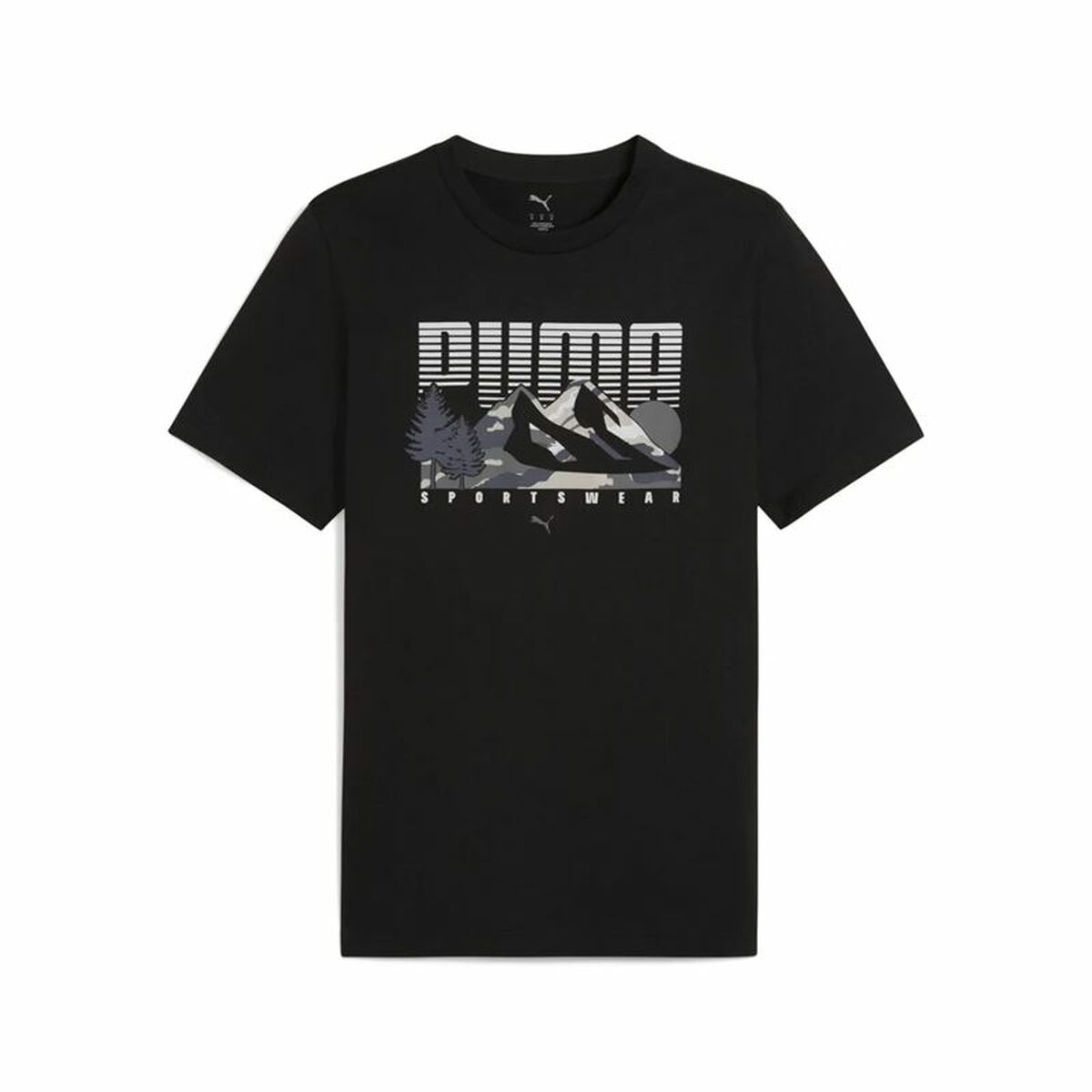 T-shirt med kortärm Herr Puma Graphics Mountain Tee