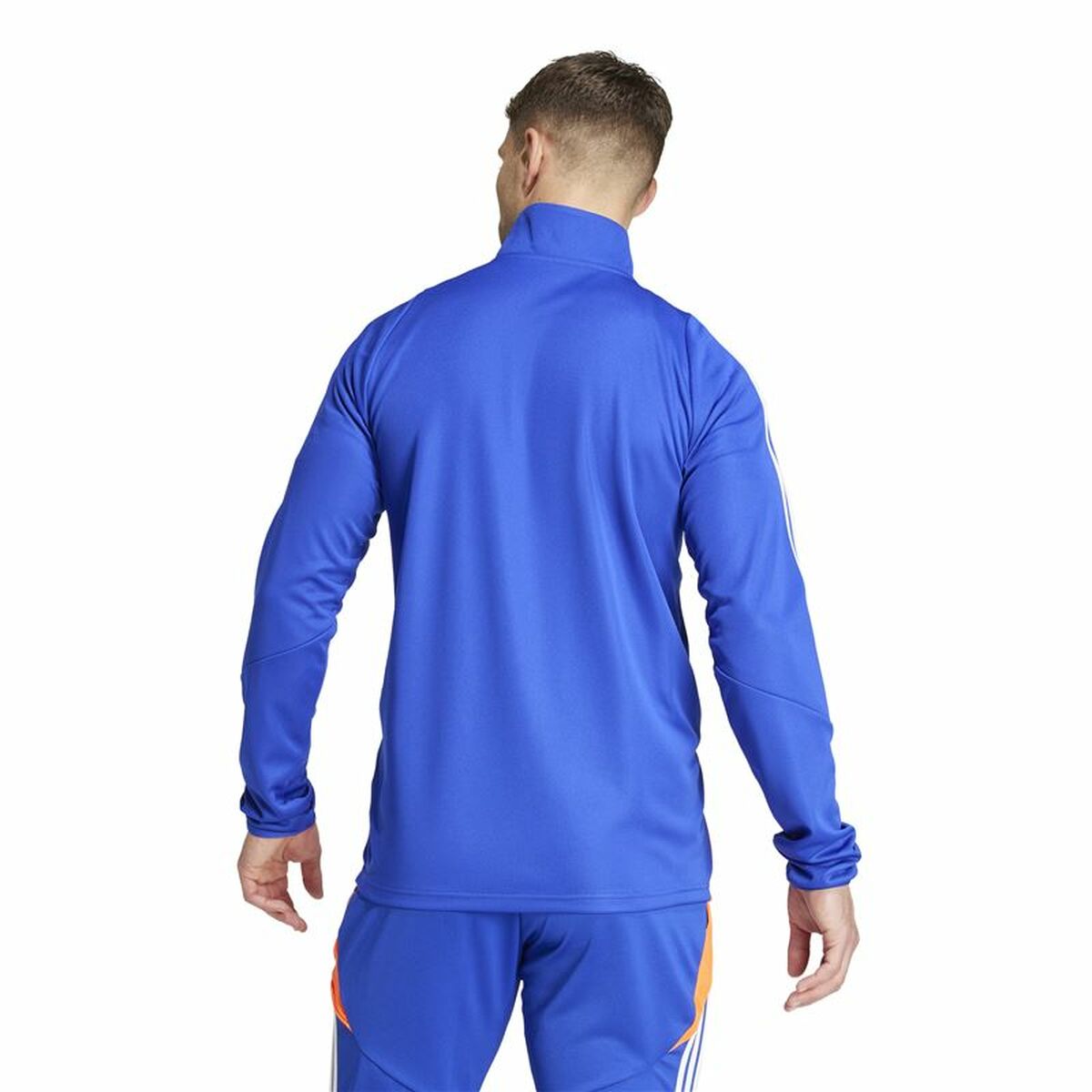 Tröja utan huva Adidas Tiro24 Training Blå - 3