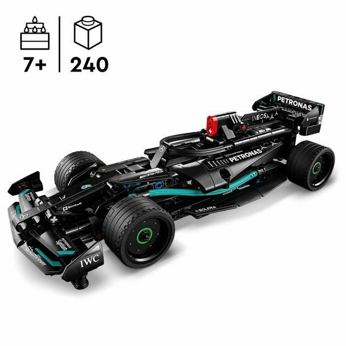 Byggsats Lego 42165 Mercedes - AMG F1 W14 Pull back Multicolour 240 Delar - 2