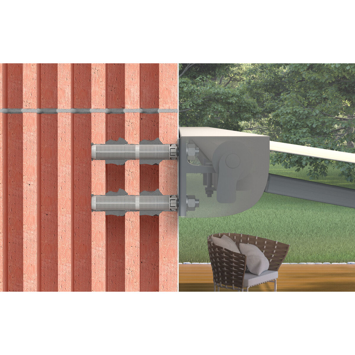 Dobbar Fischer H K 41903 Såll 16 x 130 mm Plast (20 antal) - 5