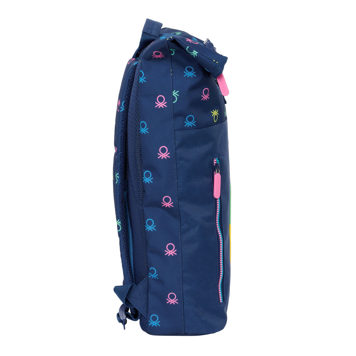 Laptopryggsäck Benetton Cool Marinblå 28 x 42 x 13 cm - 2