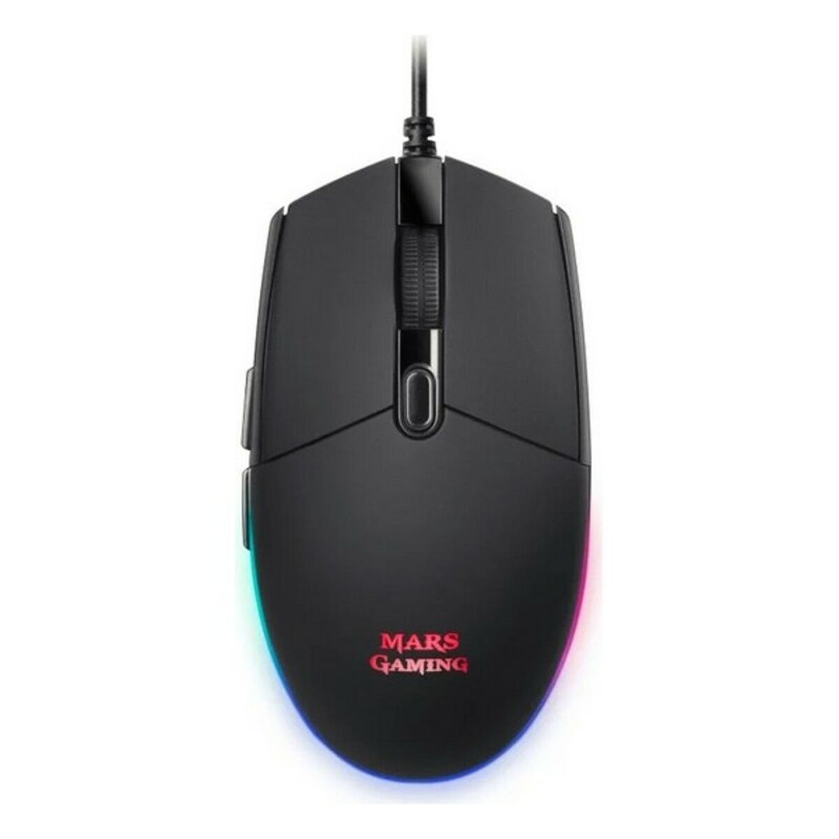 Speltangentbord och mus Mars Gaming MCPTKLES 3200 dpi RGB Svart (Spanska) - 2