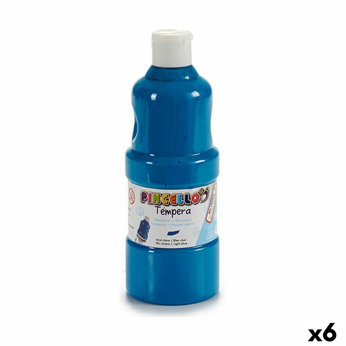 Gouache Pincello 400 ml (6 antal)