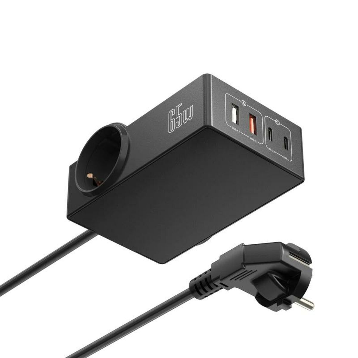 Dockstation Ewent ew3992 Svart 65 W - 2