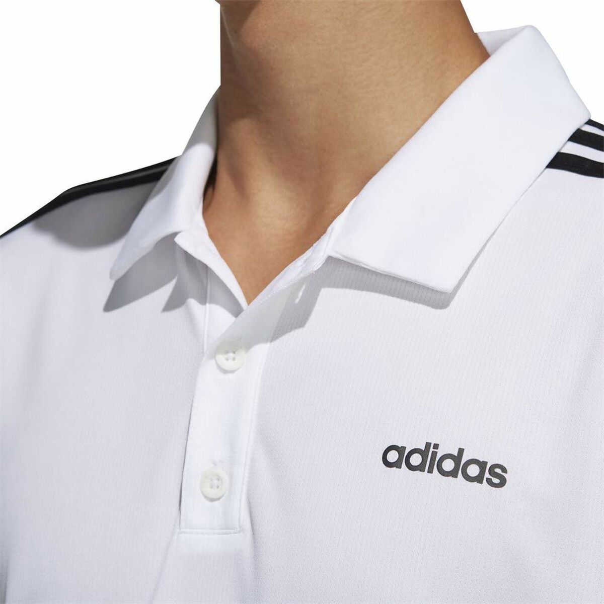 T-shirt med kortärm Herr Adidas M D2m Cla 3s Po (56) - 3
