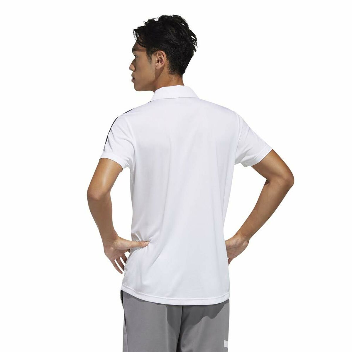 T-shirt med kortärm Herr Adidas M D2m Cla 3s Po (56) - 7