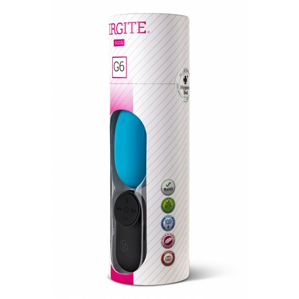 Äggvibrator Virgite Blå - 3