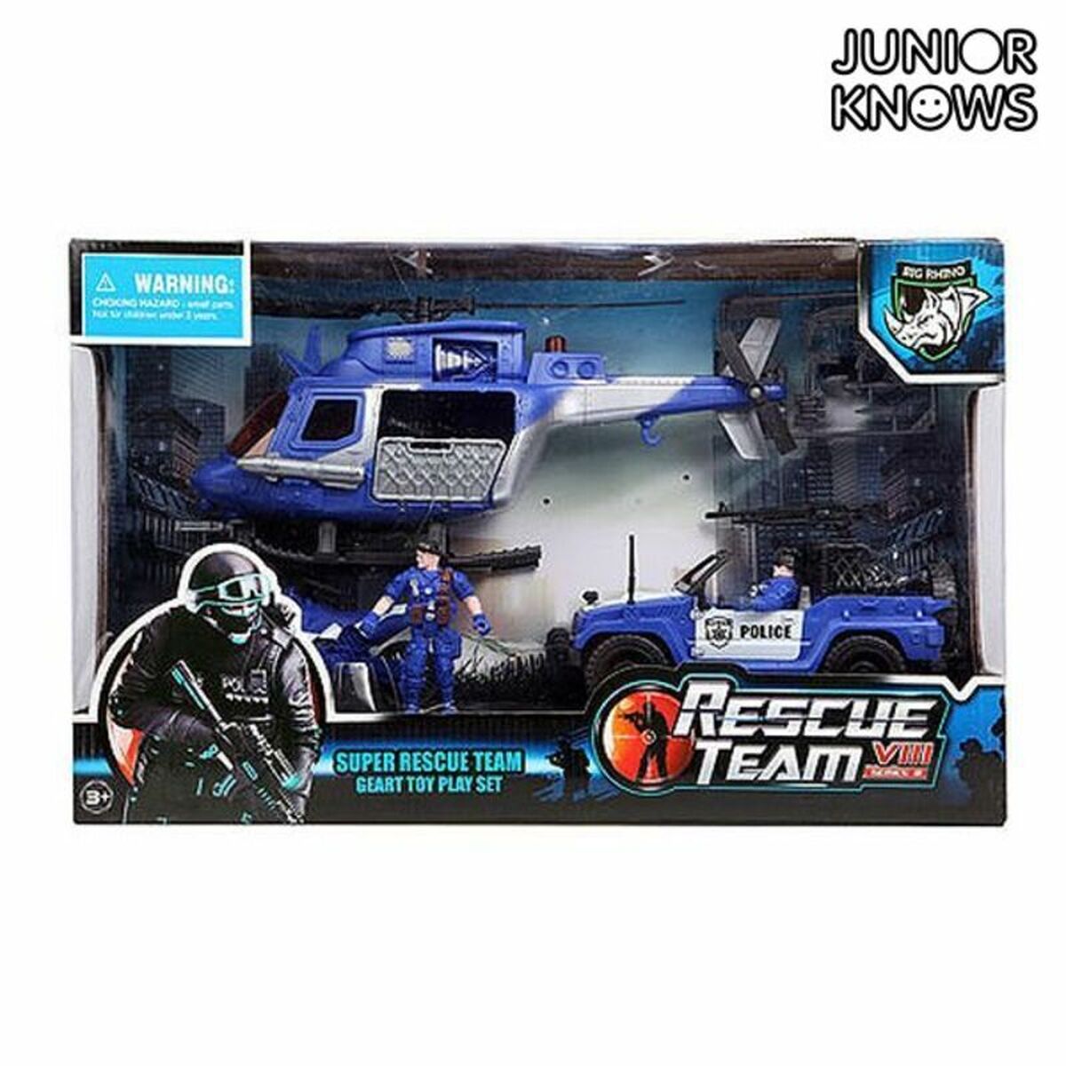 Fordonsspel Junior Knows 6101 (4 pcs) - 6