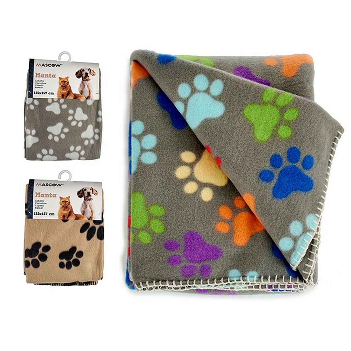 Husdjursfilt Mascow 39,5 x 7 x 27,5 cm (12 antal) - 4