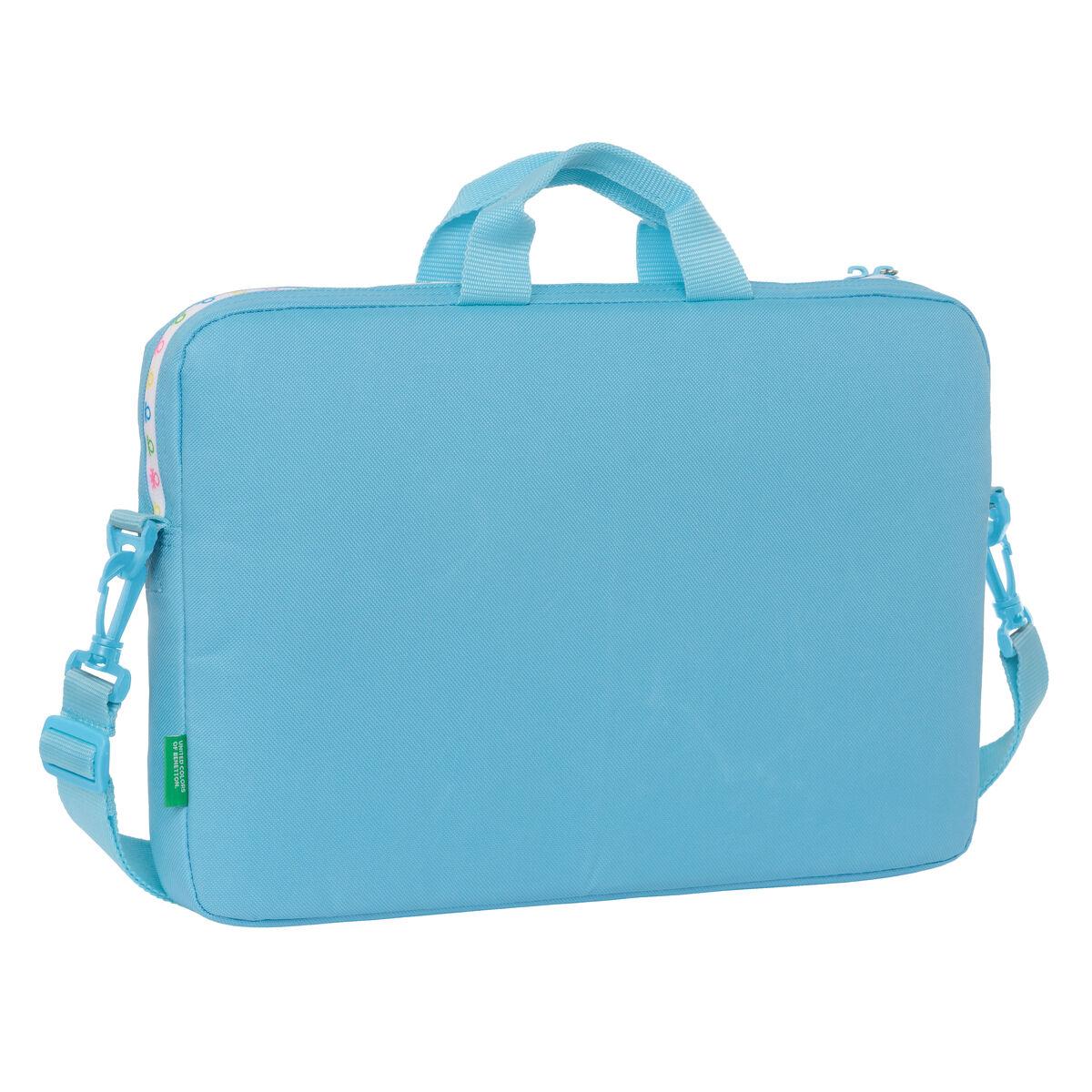 Laptopväska Benetton Spring Celeste 40 x 27 x 4 cm - 2