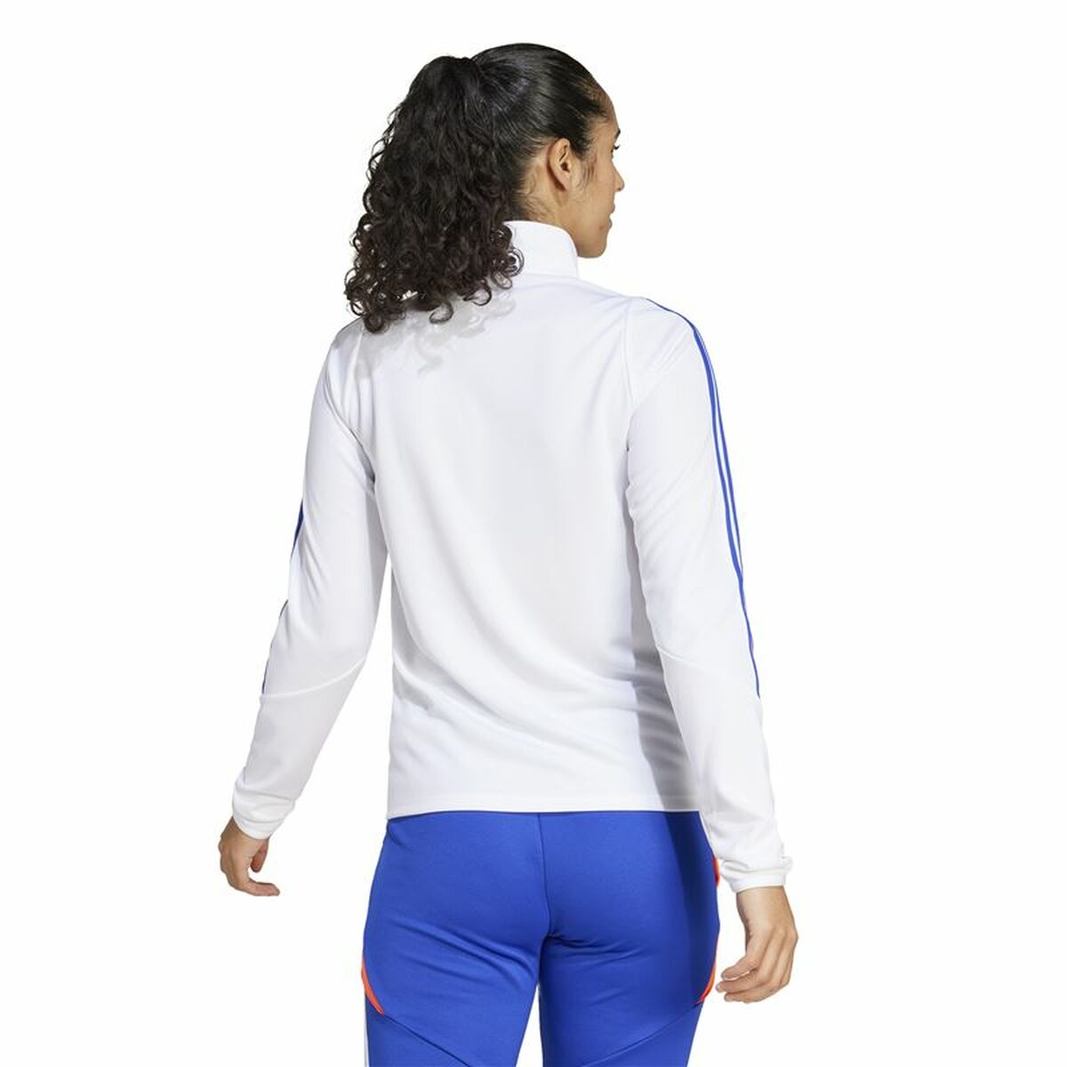 Tröja utan huva Dam Adidas Tiro24 Training Vit - 3