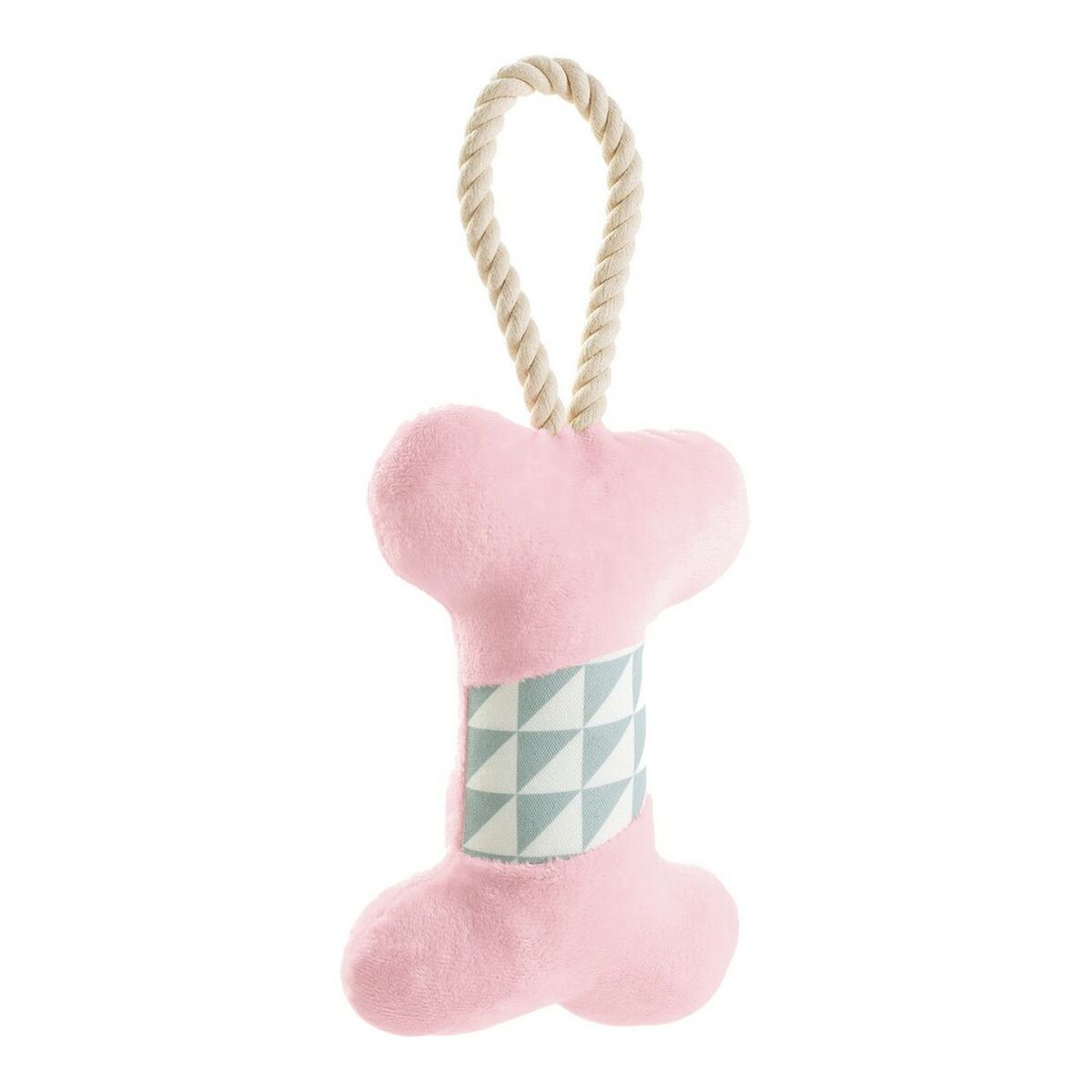 Tuggleksak för hundar Hunter Salima Med snöre Mjukisleksak Rosa - 6