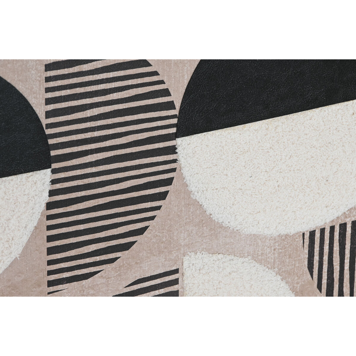 Kanvas Home ESPRIT Läder Furu Kanvas 80 x 2,4 x 80 cm - 3