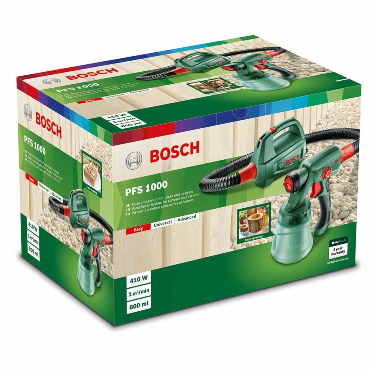 Elektrisk färgspruta (sprej) BOSCH - 8
