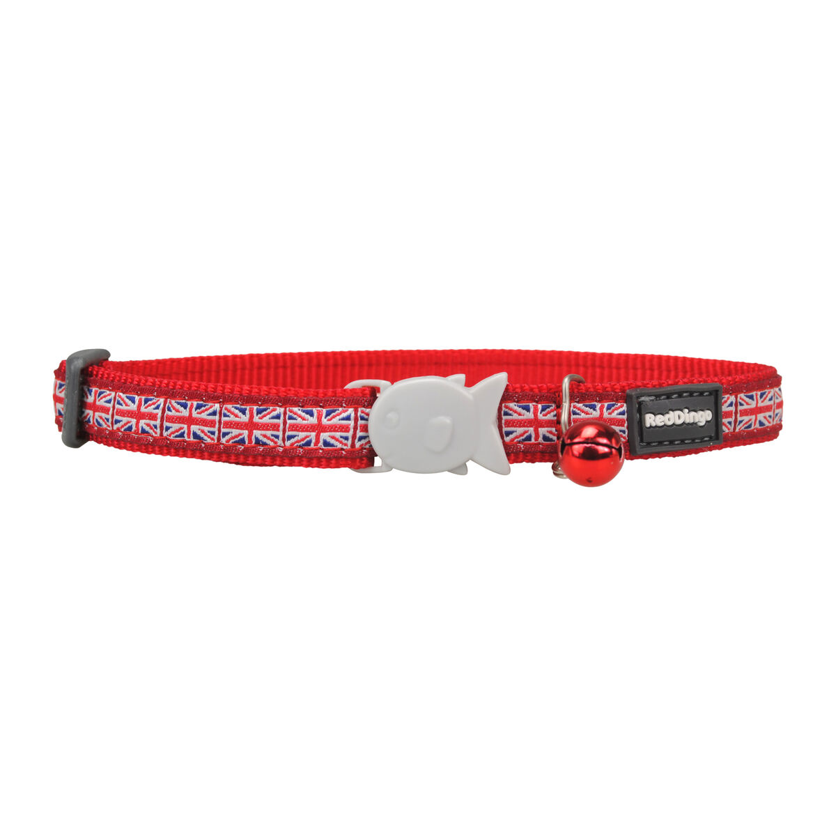 Katt krage Red Dingo Union Jack 20-32 cm Röd - 3