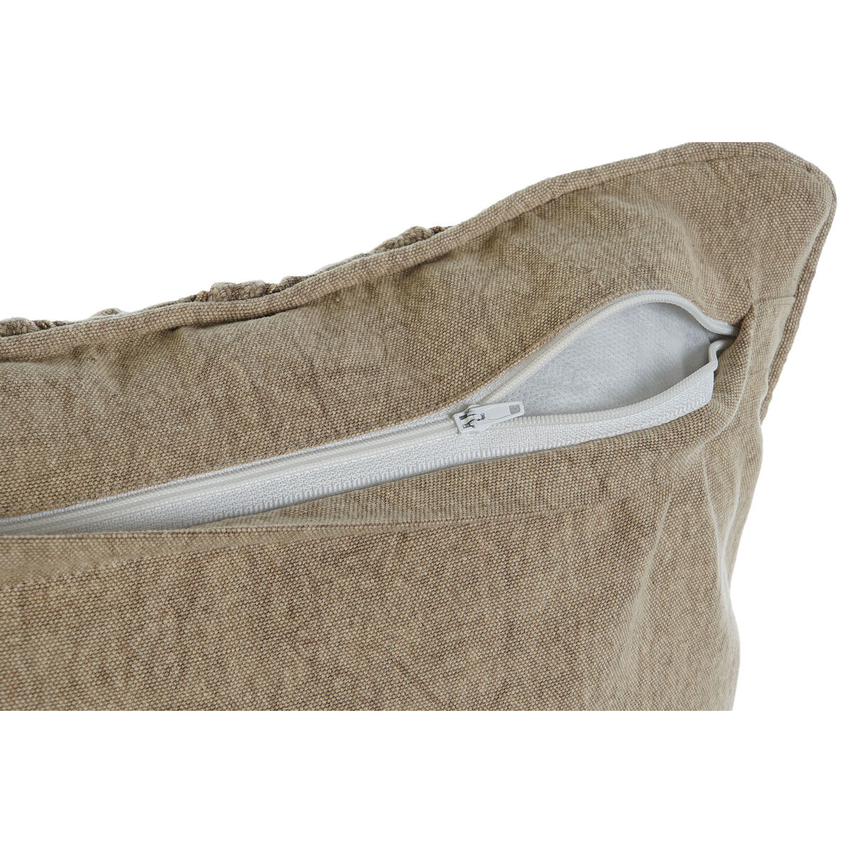 Kudde Home ESPRIT Beige 50 x 15 x 50 cm - 2