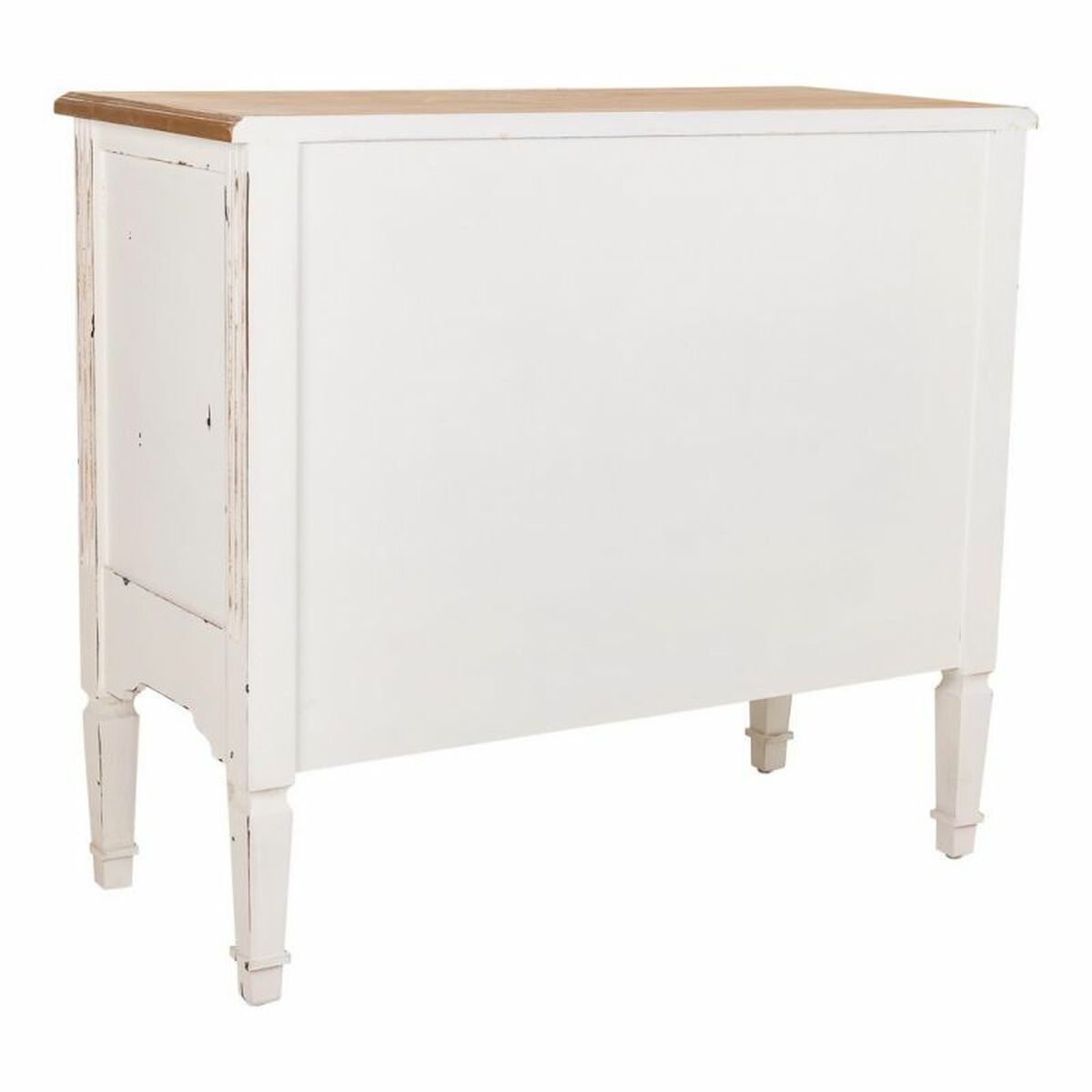 Kommod Alexandra House Living Vit Granträ Trä MDF 38 x 76 x 86 cm - 5