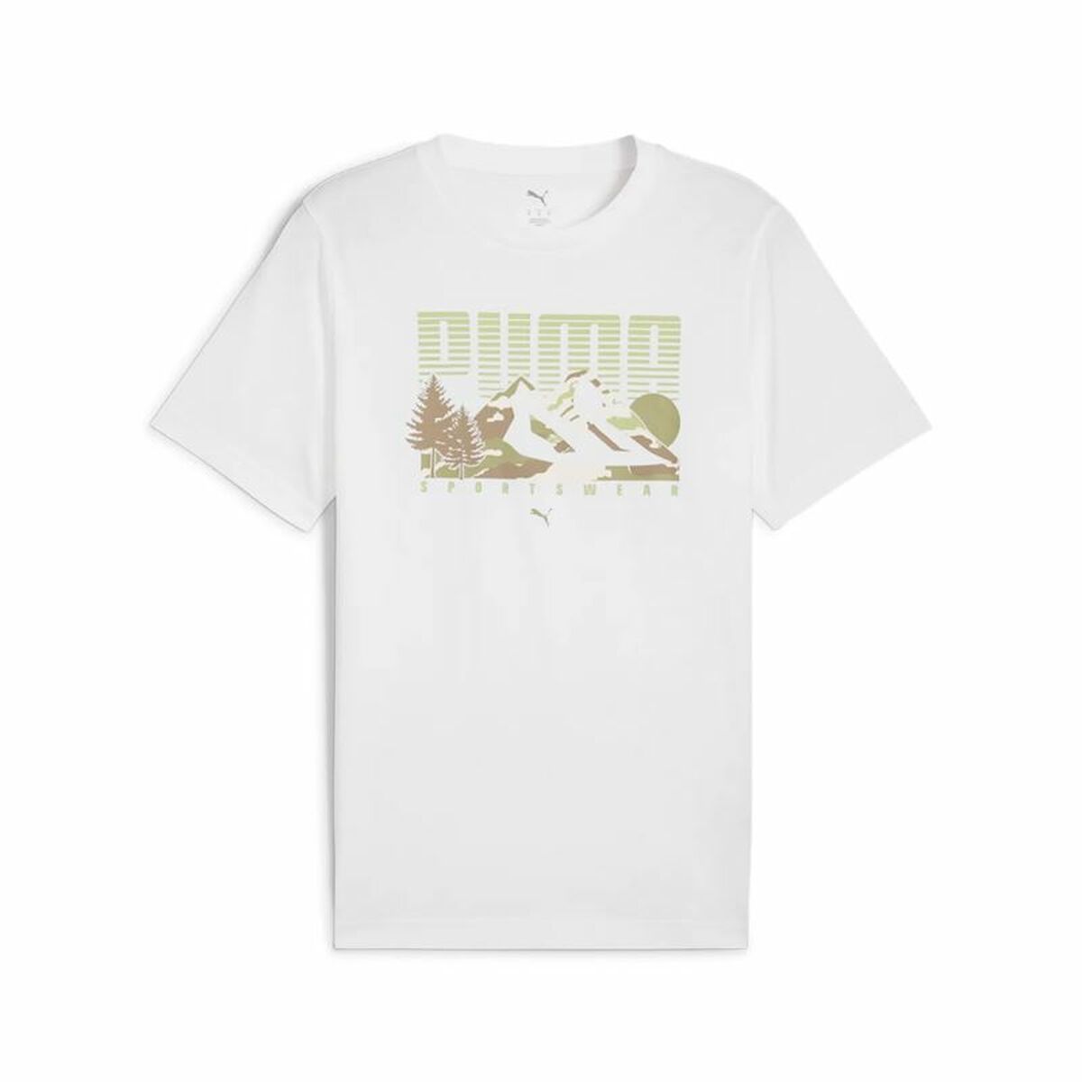 T-shirt med kortärm Herr Puma Graphics Mountain Tee