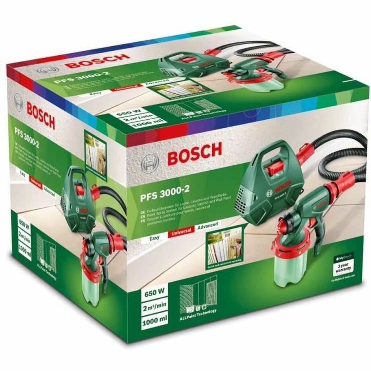 Elektrisk färgspruta (sprej) BOSCH 3000-2 - 11