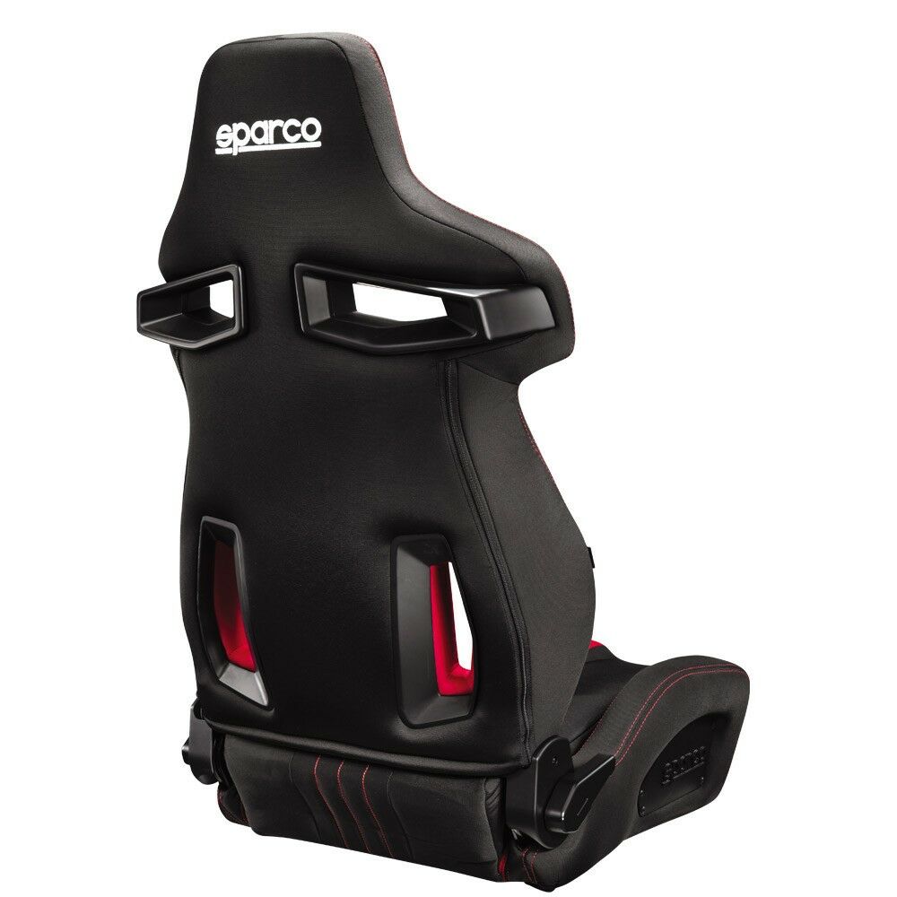Racing-säte Sparco 009011NRRS Bil Svart Röd - 3