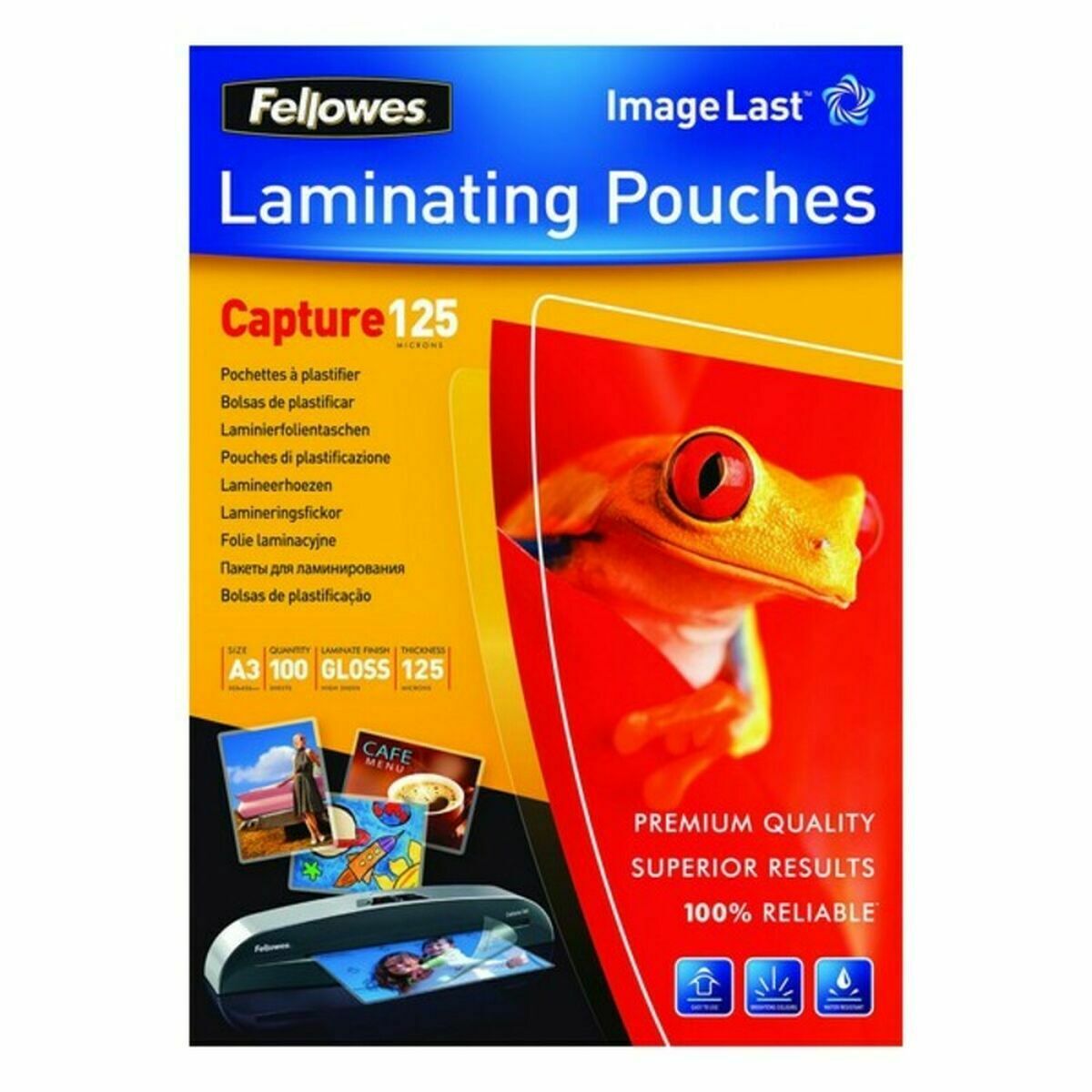 Laminerande ärmar Fellowes 5307506 Laminat (100 pcs) - 2