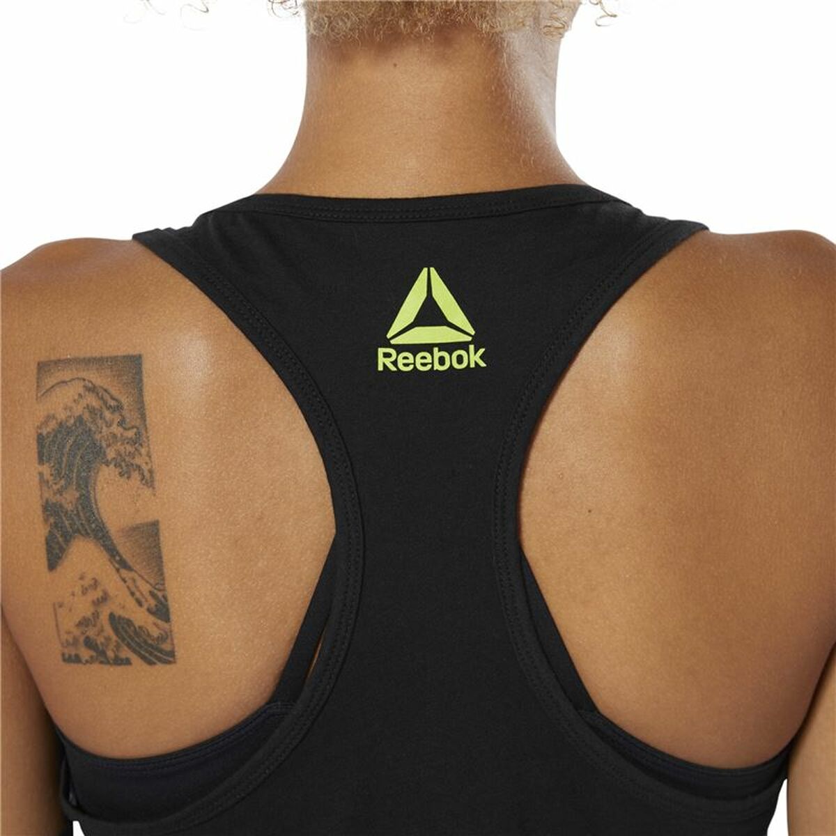 Ärmlös sporttröja Dam Reebok 1895 Race Svart - 7