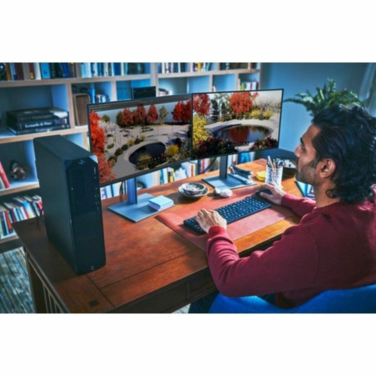 Bordsdator HP 996X9ET 1 TB SSD Intel Core i7-14700 16 GB RAM - 3