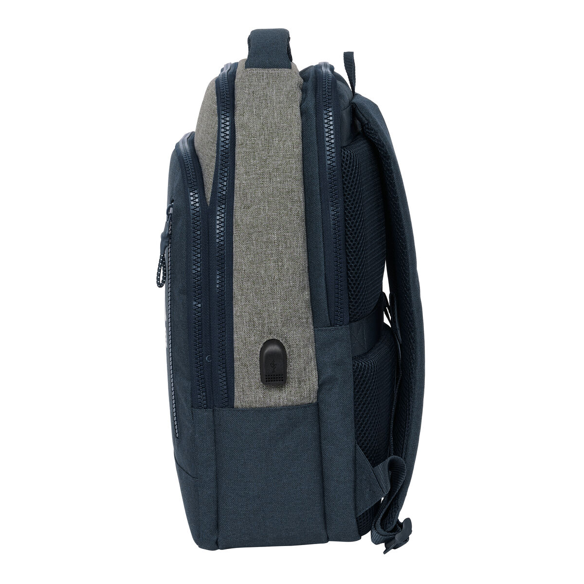Laptopryggsäck Kappa Dark Navi Grå Marinblå 29 x 44 x 15 cm - 8