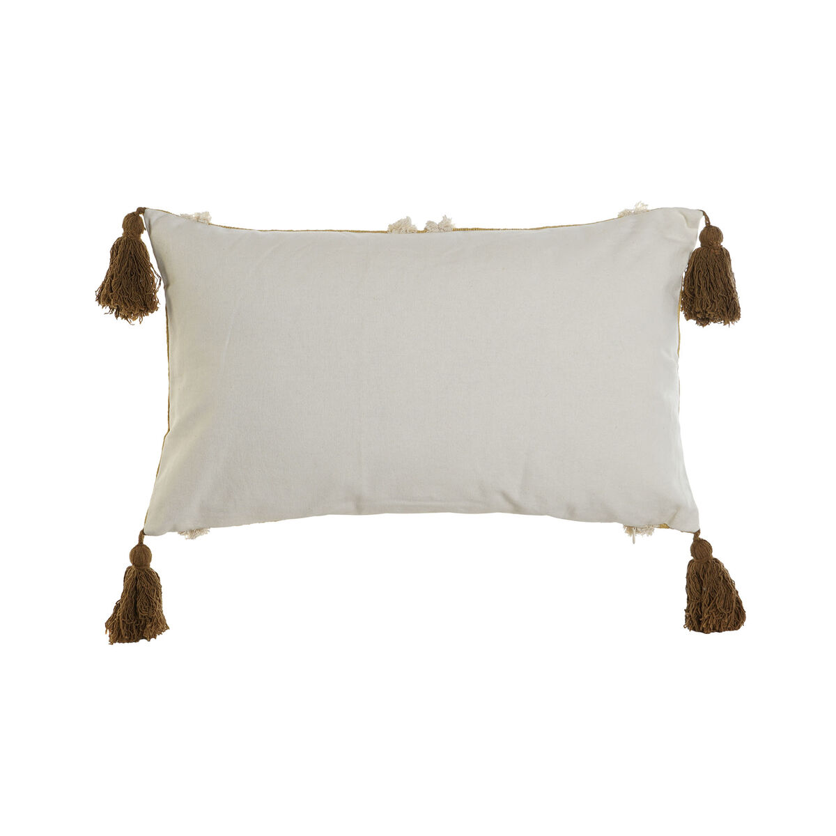 Kudde Home ESPRIT Brun Beige Senap 50 x 15 x 30 cm - 3
