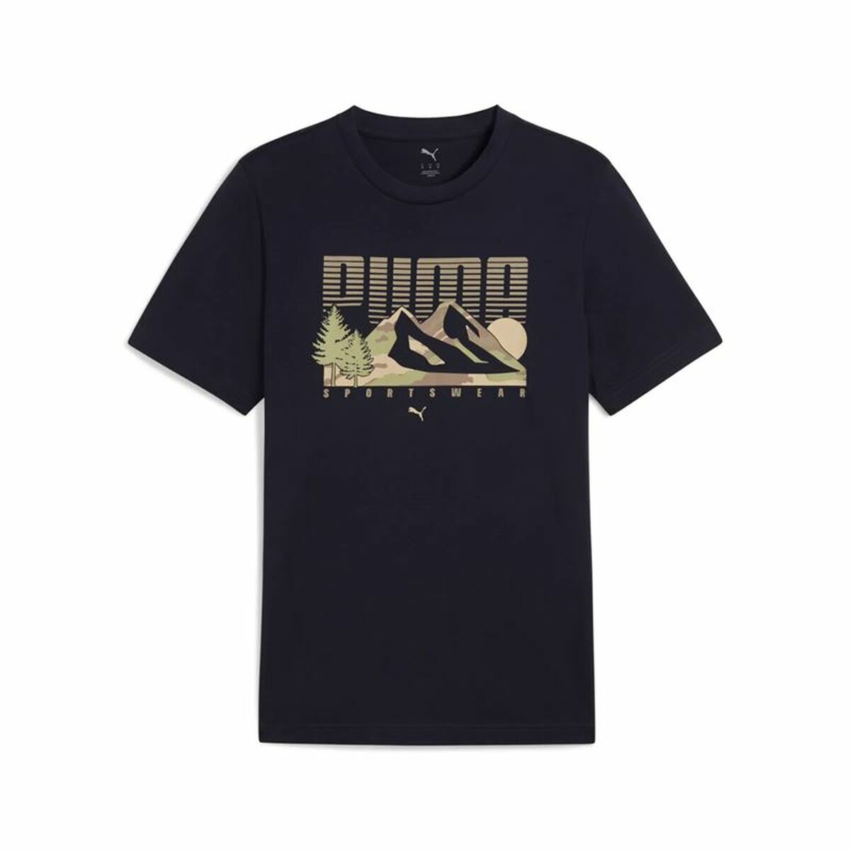 T-shirt med kortärm Herr Puma Graphics Mountain Tee