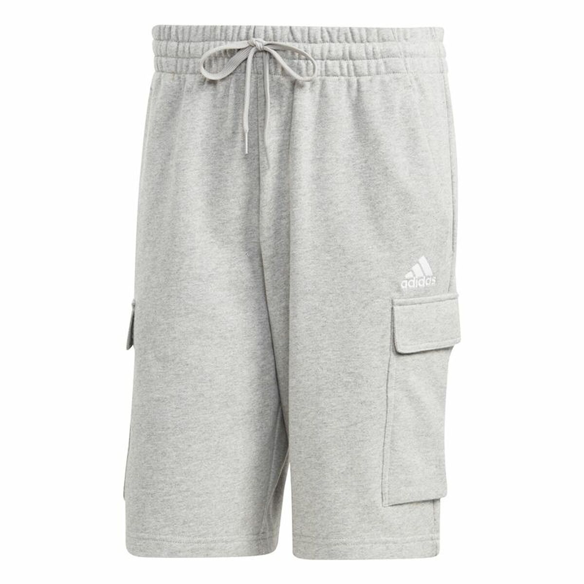 Träningsshorts Adidas Essentials French Terry Cargo Grå
