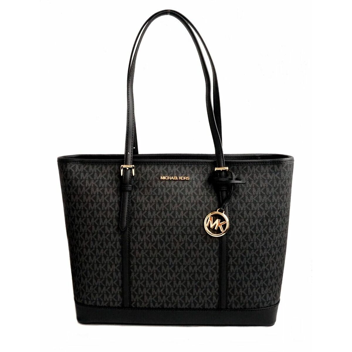 Damväska Michael Kors 35T0GTVT3V-BLACK-NOIR Svart 45 x 30 x 16 cm
