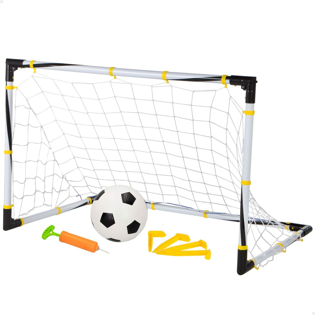 Hopvikbart fotbollsmål 90 x 59 x 59 cm - 2